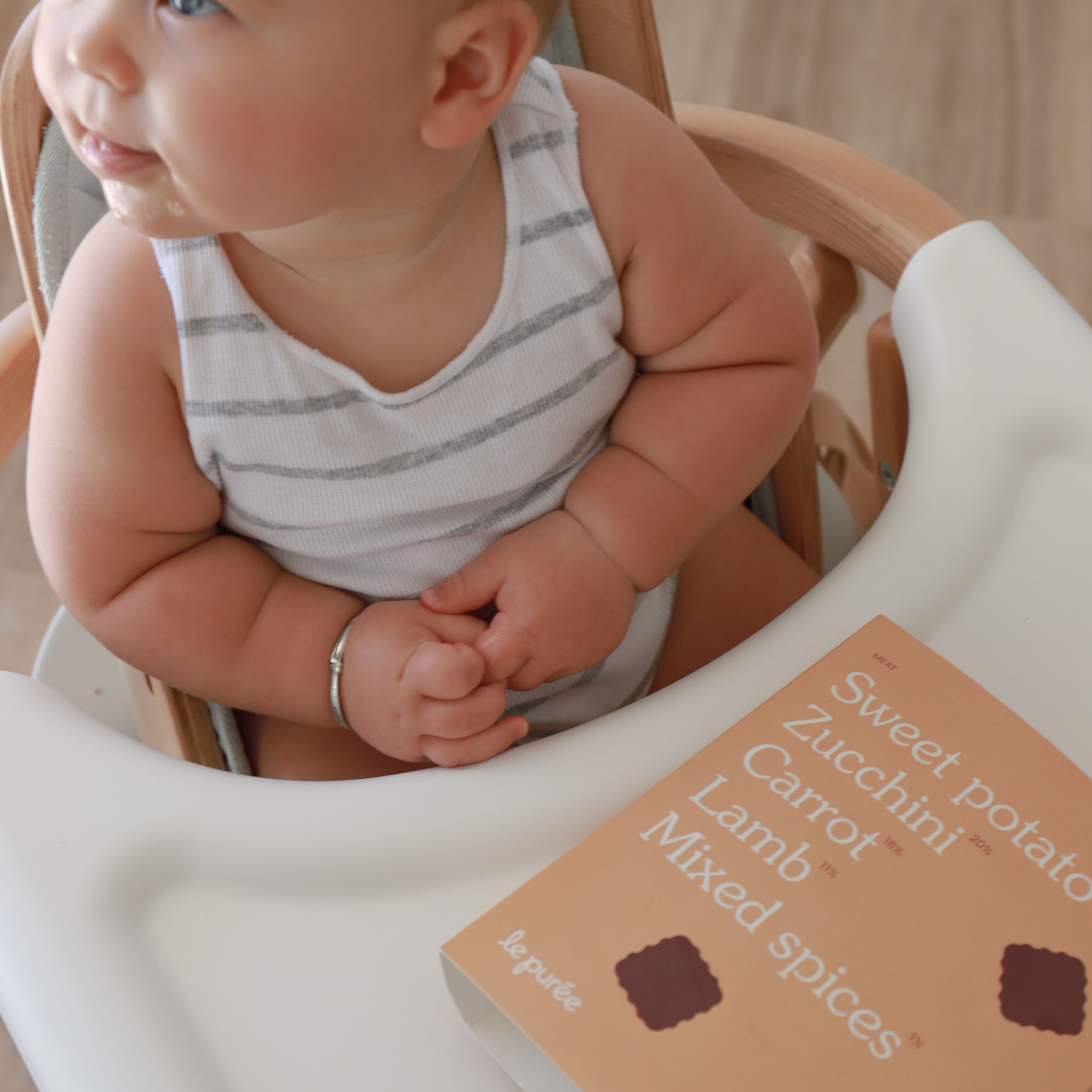 Sacred Conversations: Starting Solids with Le Puree