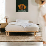 Arche Double Bed Ashwood