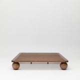 Zali Double Bed Walnut