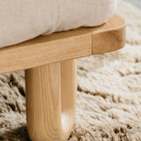 Arche Double Bed Ashwood