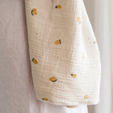 Organic Cotton Baby Blanket Lemon