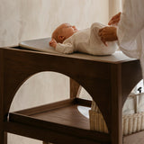 Yoli Baby Change Table - Walnut