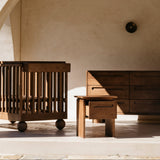 Arche Walnut Bedside Table