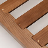 Zali King Single Bed Walnut