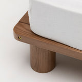 Hendrix Double Bed Walnut