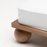 Zali King Single Bed Walnut