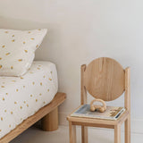 Organic Muslin Duvet Cover Set Lemon