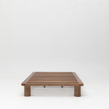 Hendrix King Single Bed Walnut