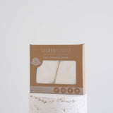 Cotton Bassinet Mattress Protectors - Blanc (White)