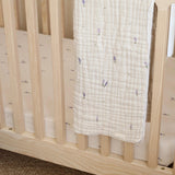 Organic Cotton Baby Blanket Lavender