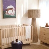 Organic Cotton Cot Sheet Lavender