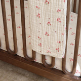 Organic Cotton Cot Sheet Posey