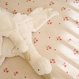 Organic Cotton Cot Sheet Posey