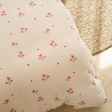 Organic Muslin Duvet Cover Set Posey