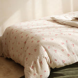 Organic Muslin Duvet Cover Set Posey