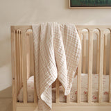 Organic Cotton Baby Blanket Posey