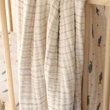 Organic Cotton Baby Blanket Sardines