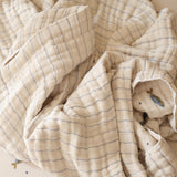 Organic Cotton Baby Blanket Sardines