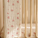 Organic Cotton Baby Blanket Posey