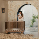 Arche Walnut Cot