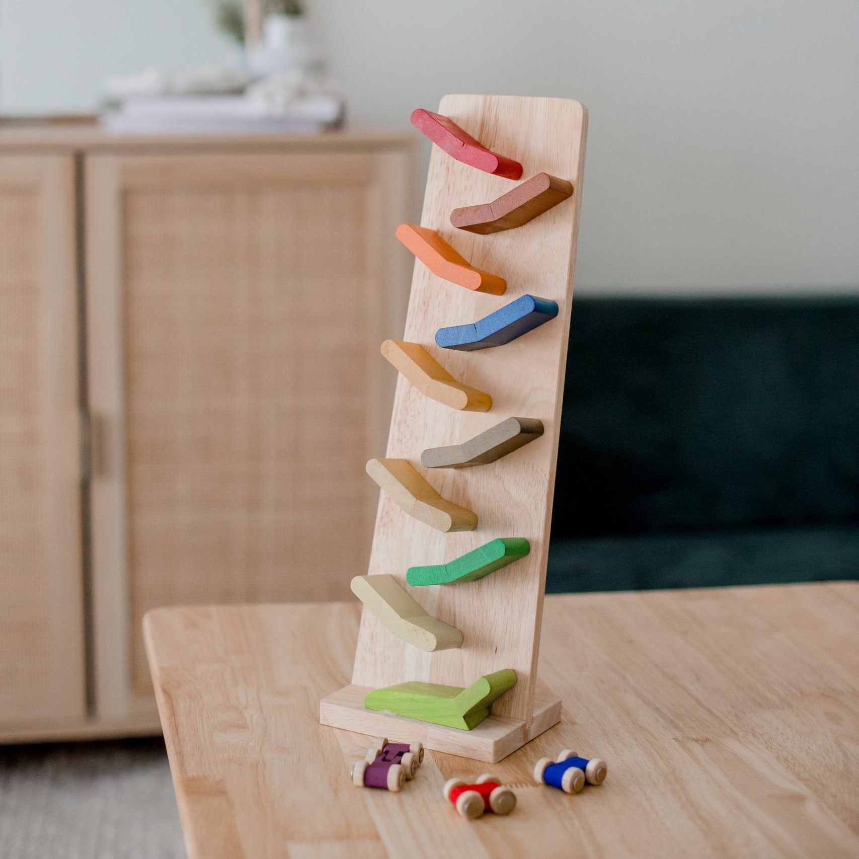 Colour Zig Zag Racing Car