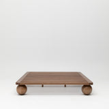 Zali Double Bed Walnut