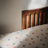 Organic Muslin Duvet Cover Set Boats