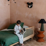 Hendrix King Single Bed Ashwood