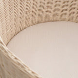 Organic Bassinet Sheet Blanc