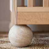 Travertine Ashwood Cot Legs