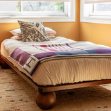 Zali King Single Bed Walnut