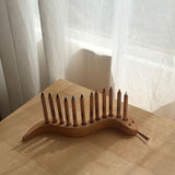 Drei Blatter Wooden Pencil Holder - Snake