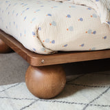 Zali King Single Bed Walnut
