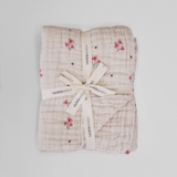 Organic Cotton Baby Blanket Posey