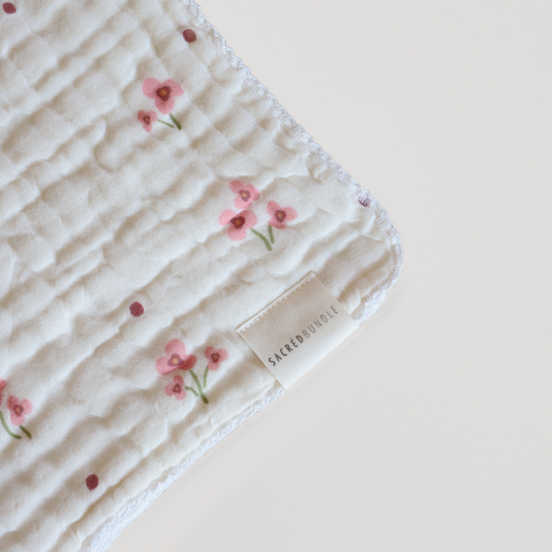 Organic Cotton Baby Blanket Posey