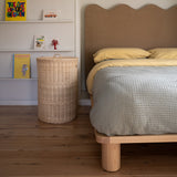 Hendrix Double Bed Ashwood