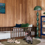 Zali Walnut Floor Bed - King Single