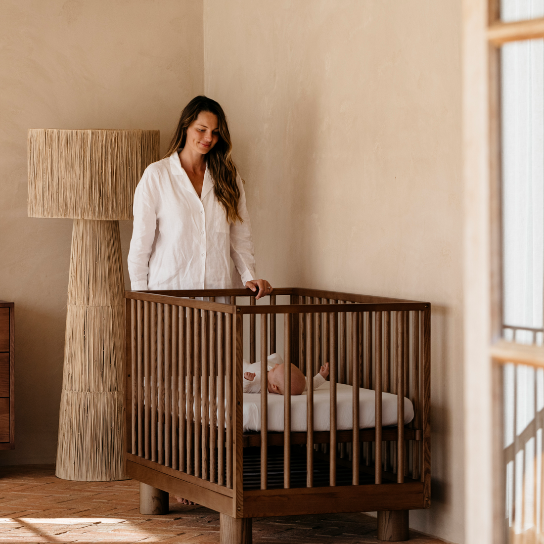 Hendrix Walnut Cot