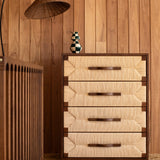 Myla Walnut Tallboy Buffet