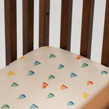 Organic Cotton Cot Sheet Boats