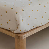 Muslin Duvet Cover Set Lemon