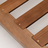 Hendrix King Single Bed Walnut