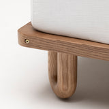 Arche Double Bed Walnut