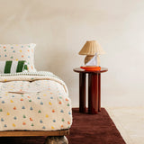 Organic Muslin Duvet Cover Set Boats