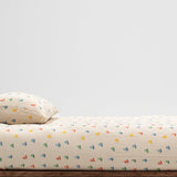 Organic Muslin Duvet Cover Set Boats