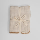 Organic Cotton Baby Blanket Crème