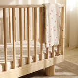 Organic Cotton Baby Blanket Strawberry Fields