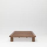 Hendrix King Single Bed Walnut