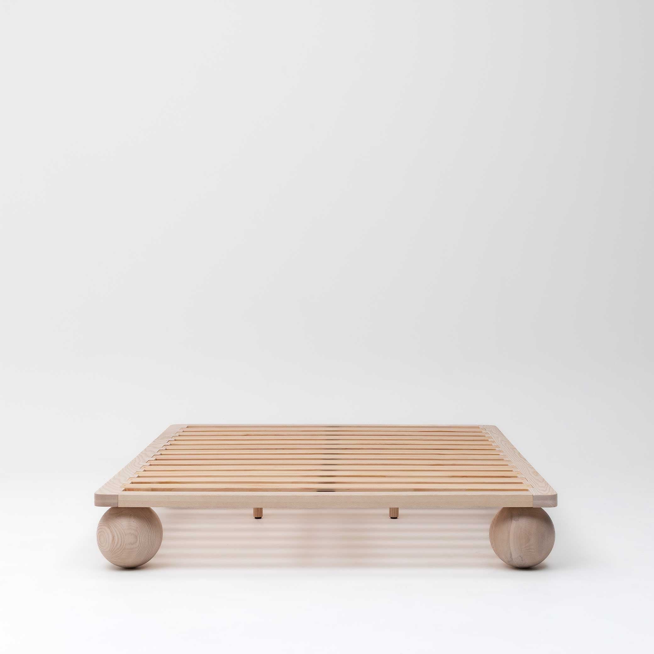 Zali Double Bed Ashwood