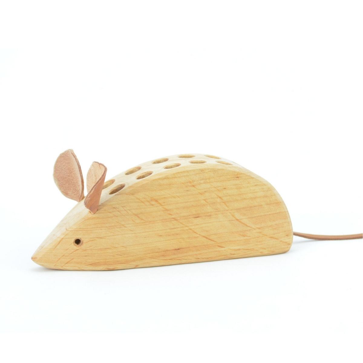 Drei Blatter Wooden Pencil Holder - Mouse